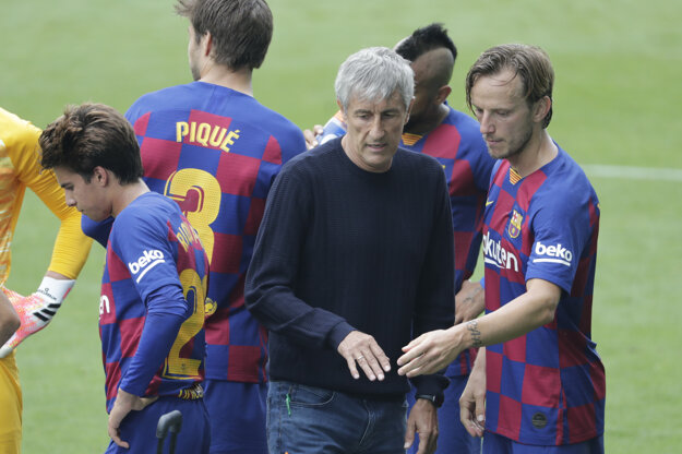 Quique Setién.