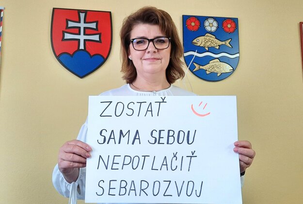 Iveta Balšianková, starostka Dolného Kalníka.