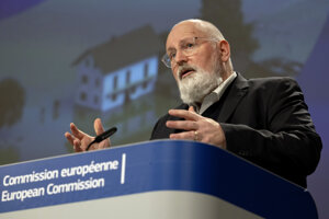 Podpredseda Európskej komisie Frans Timmermans. 