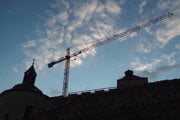 Hrad Krásna Hôrka je stále v rekonštrukcii.
