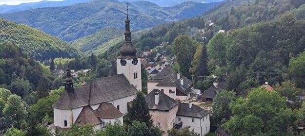Kostol Premenenia Pána v Španej Doline. (zdroj: Marcela Ballová)
