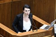 Poslankyňa Národnej rady SR a členka Progresívneho Slovenska Beáta Jurík.
