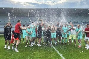 Rišňovce spečatili svoj triumf v siedmej lige. 