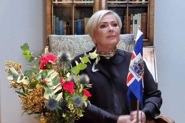 Prezidentka Islandu Halla Tómasdóttir.