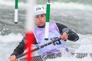 Slovenská vodná slalomárka Soňa Stanovská.