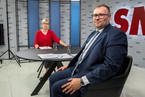 Ombudsman Róbert Dobrovodský v Aréne.