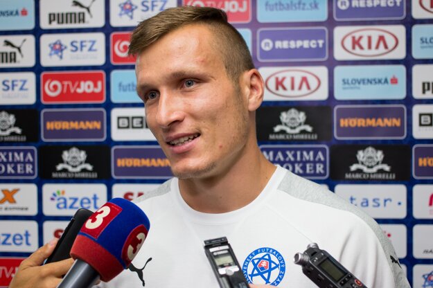 Štvornásobný seniorský reprezentant Lukáš Štetina sa vracia do FC Nitra. (zdroj: SITA - Marek Mrviš)