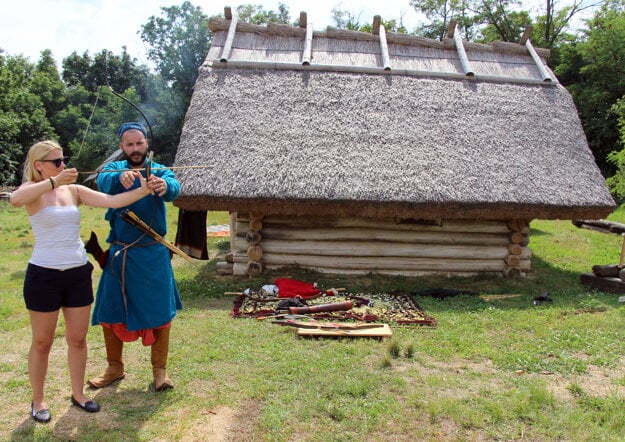 Archeopark na Martinskom vrchu v Nitre (zdroj: Pavol Urbánek)