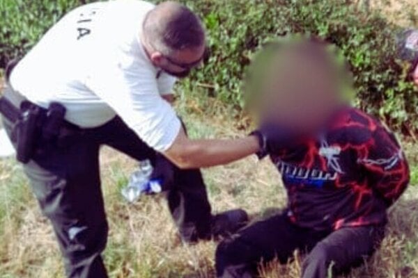 Motorkár policajnej hliadke ďaleko neunikol.
