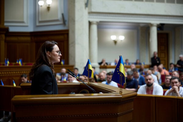 Julija Svyrydenková.