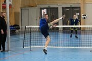 Matúš Rácik počas jedného zo zápasov jeho klubu - Slávie Trnava.