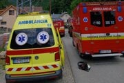 V Moštenici v okrese Banská Bystrica zasahovali hasiči aj zdravotníci.