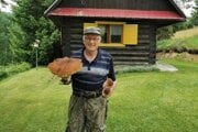 Ondrejov narodeninový a zároveň životný hubársky úlovok. 