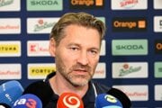 Tréner slovenskej hokejovej reprezentácie Vladimír Országh.
