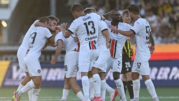 Futbalisti Spartaka Trnava. (zdroj: TASR)
