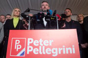 Peter Pellegrini po prvom kole prezidentských volieb.