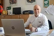 Hlavný záchranár Štefan Kertés.