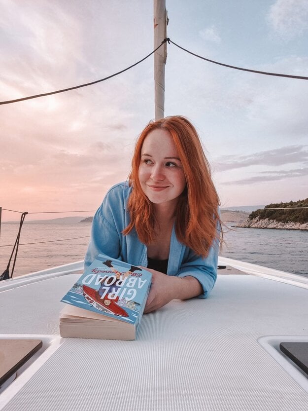 Rebecca o knihách aj bloguje. (zdroj: archív respondentky)