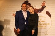 Jozef Vajda a prvá dáma festivalu Piešťanské zábaly Zdena Studenková.