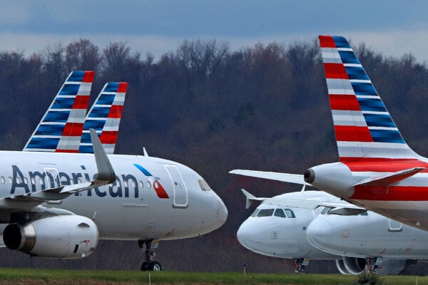 Lietadlá spoločnosti American Airlines.