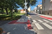 Na zrekonštruovanej Štúrovej ulici pribudli značky