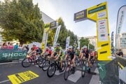 Účastníci počas 4. ročníka cyklistických pretekov L'Etape Slovakia by Tour de France.