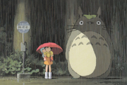 Záber z animovaného filmu Môj sused Totoro.