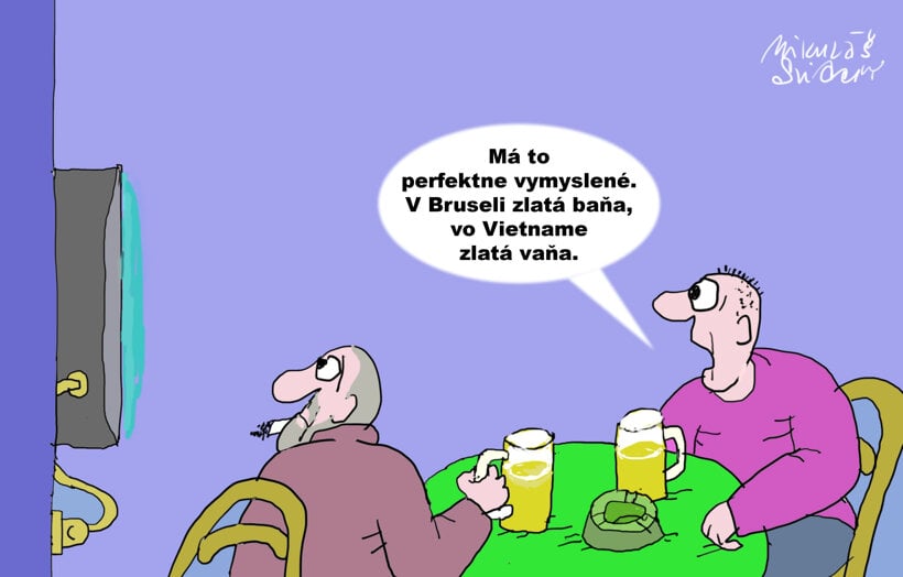 Karikatúra dňa: Zlaté časy 26. augusta