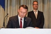 Jozef Sokologorský na ustanovujúcom mestskom zastupiteľstve v roku 2022.