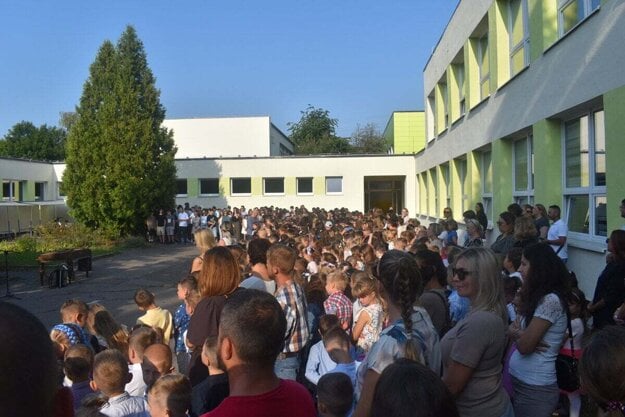 Začiatok školského roka v Prešove neabsolvovali noví žiaci z Malého Slivníka. (zdroj: Korzár/Michal Frank)