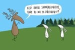 Karikatúra dňa: Keď jeleň konsoliduje 11. septembra