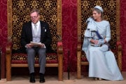 Holandský kráľ Willem-Alexander vedľa kráľovnej Maximy, načrtáva v Haagu politické plány a rozpočet novej vlády na nasledujúci rok.