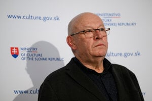 Predseda Rady Fondu na podporu umenia Matúš Oľha.