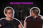 Neurovedkyňa Dominika Fričová a vedecká novinárka Denisa Prokopčáková v podcaste Brainstorming.