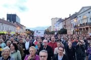 Protest v Košiciach 16. septembra. 