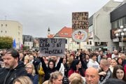 Aj dnes sa opäť protestuje v Trnave.
