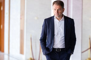 Predseda Hnutia Slovensko Igor Matovič.