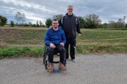 šimon Chlpatý so svojm otcom Máriom sú dokonalá dvojka. Spolu trénujú.