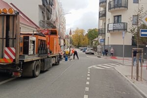 Problematická Štúrova ulica v Piešťanoch.