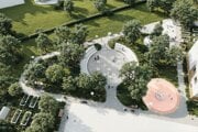 Architektonická štúdia parku na sídlisku Struhy. 