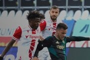 Momentka zo zápasu medzi AS Trenčín a MFK Skalica.