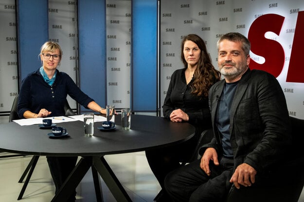 Aréna: Katarína Batková a Fedor Blaščák. (zdroj: SME/Jozef Jakubčo)