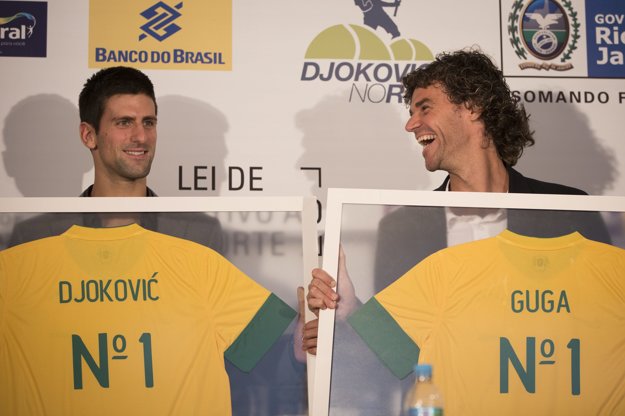 Djokovič a Kuerten sú v súkromí dobrými priateľmi.