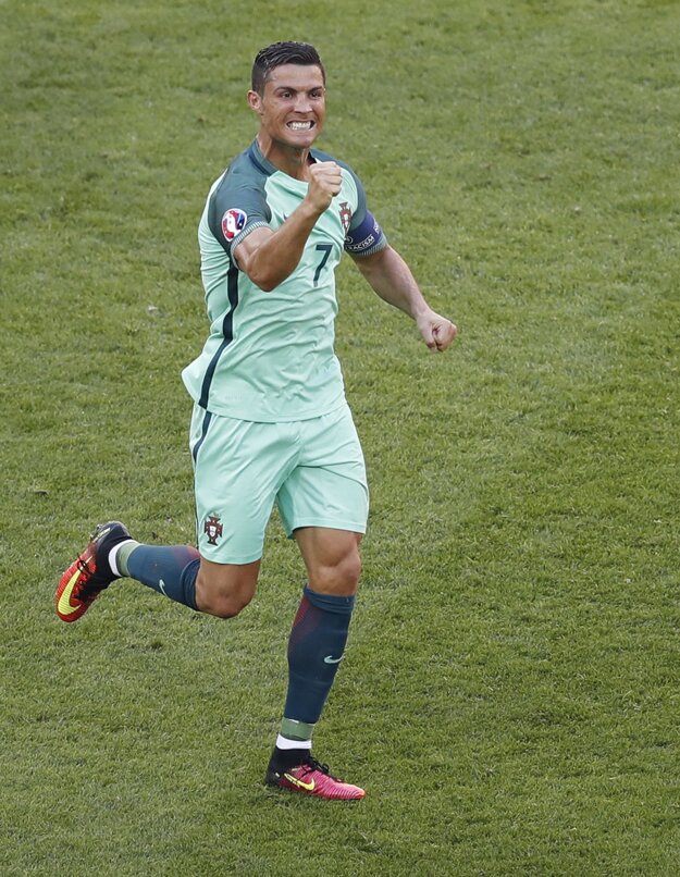 Hoci Portugalsko nezvíťazilo, Cristiano Ronaldo mal po zápase s Maďarskom dôvod na radosť.