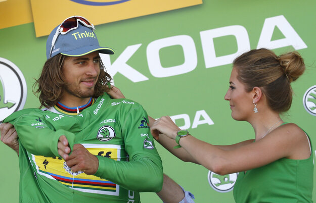 Peter Sagan útočí na zisk piateho zeleného dresu za sebou.