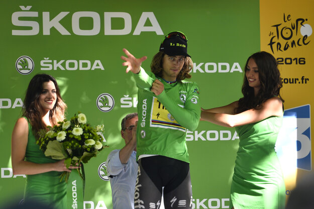 Peter Sagan má po víťazstve v šestnástej etape na dosah zisk piateho zeleného dresu za sebou.