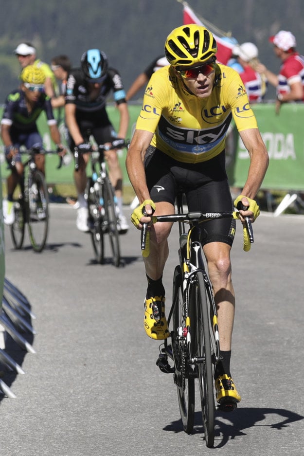 Chris Froome je v tejto sezóne najlepšie plateným cyklistom v pelotóne.