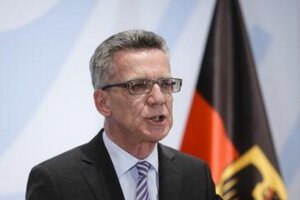 Nemecký minister vnútra Thomas de Maiziere.