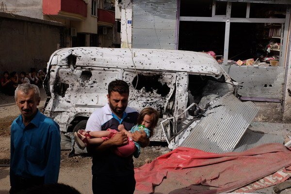 V Cizre bol niekoľko týždňov nepretržitý zákaz vychádzania.