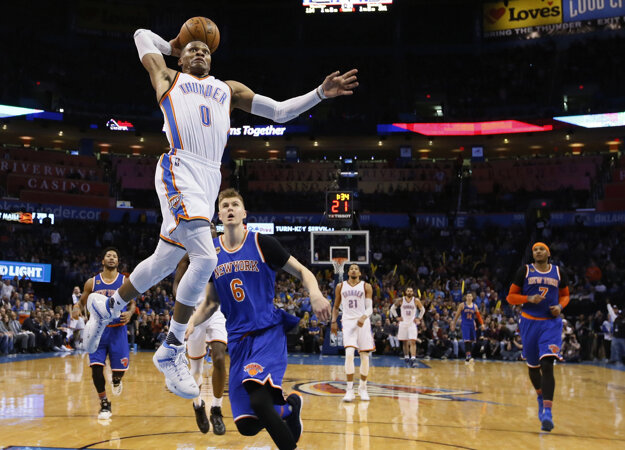 Westbrook a jeho ďalší veľkolepý výkon.